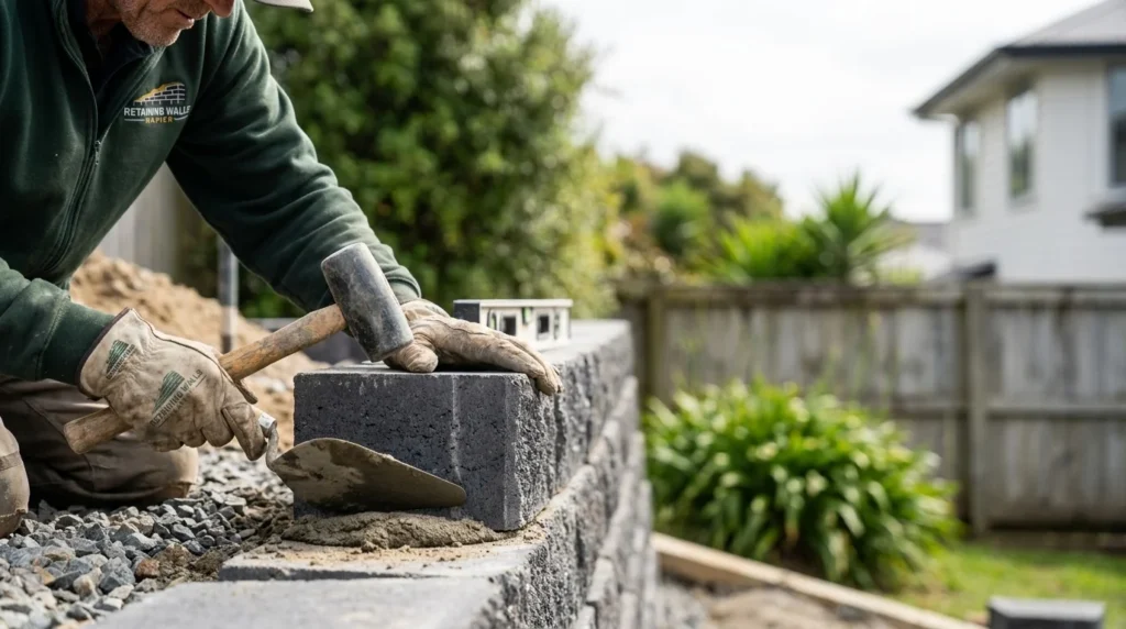 Retaining Walls Napier - Residential 2