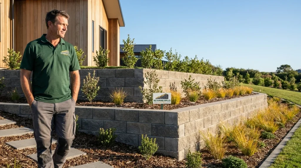 Retaining Walls Napier - Residential 4